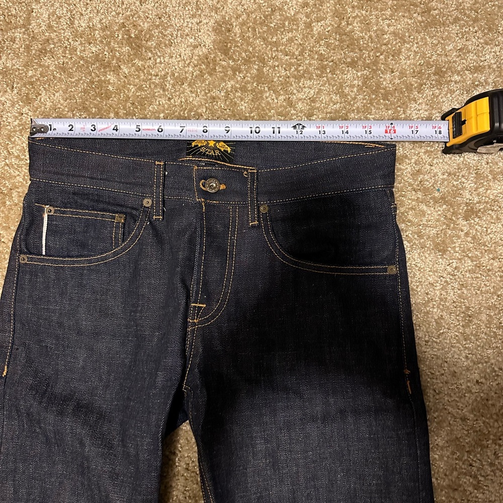 Brave Star Size 32. Straight Taper. Selvedge. Made in USA.